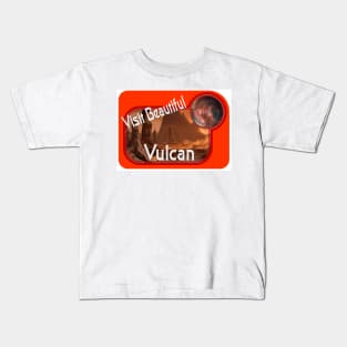 Visit Beautiful Vulcan Kids T-Shirt